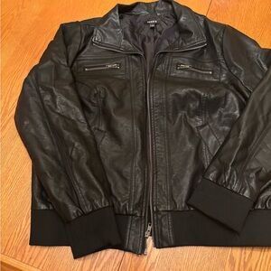 Women’s Black Leather Jacket